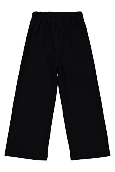 Civil Girls Plain 6-9 Year Old Pants - Black 8-9 Years Old