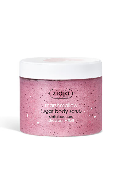 Ziaja Marshmallow Şekerli Vücut Scrub 300 ml - Peeling ve Nemlendirici Vücut Bakımı