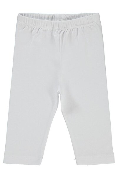 Civil Baby Plain 6-18 Month Leggings - White 12-18 Months