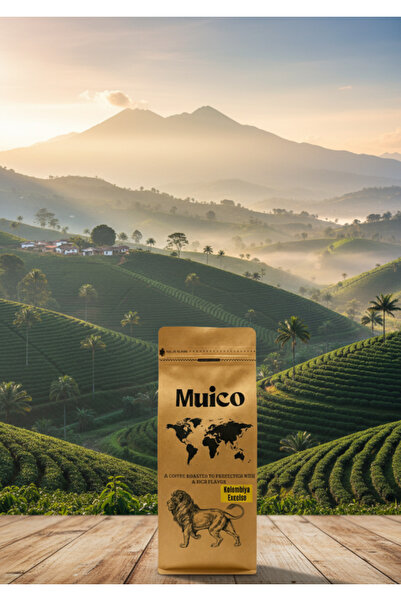 MUİCO Kolombiya Excelso Yöresel Kahve 1000 g – %100 Arabica