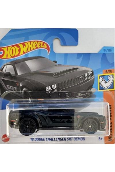 HOT WHEELS Tekli Arabalar '18 Dodge Challenger SRT Demon HKK90