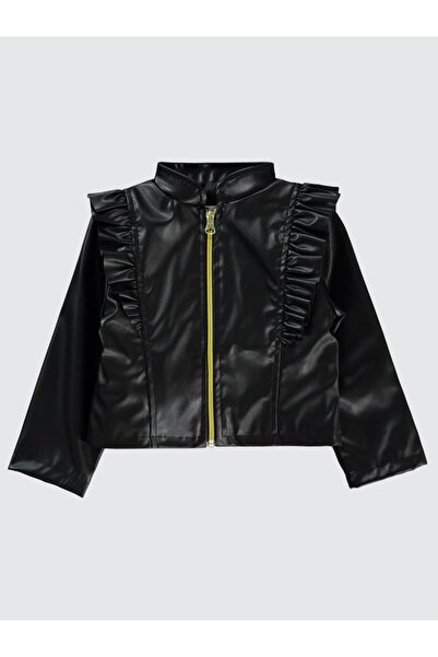 Civil Girls Kız Çocuk Ceket 2-5 Yaş - Siyah 2-3 Yaş