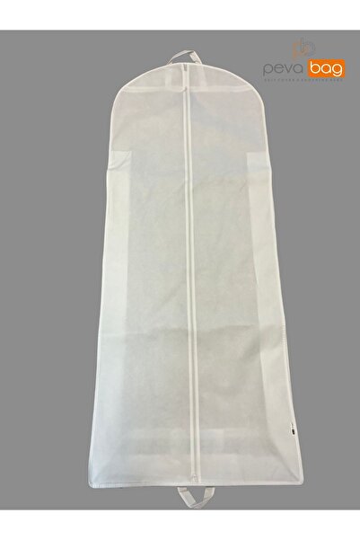 Pevabag Wedding Dress and Evening Dress Cover (Gamboç) 1 Piece / 70*180+20cm 80 Gr White