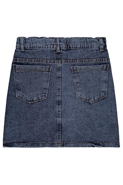 Civil Girls Düz 10-13 Yaş Etek - Mavi13-14 Yaş