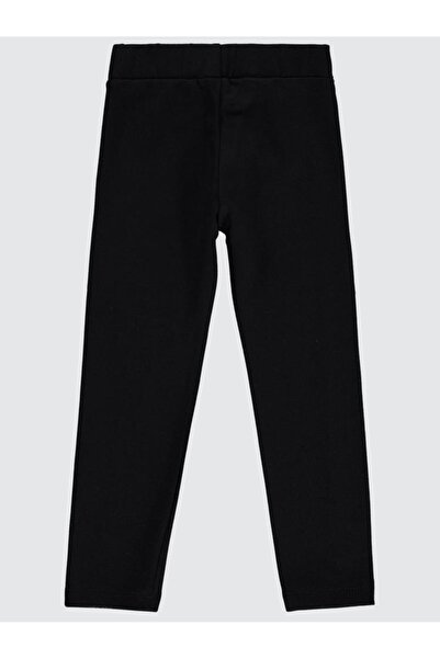 Civil Girls Civil Grils Kız Çocuk Uzun Tayt 10-13 Yaş Siyah