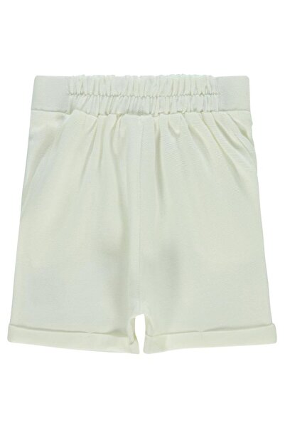Civil Baby Süs Etiketli 6-18 Ay Şort - Beyaz12-18 Ay