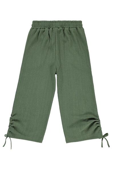 Civil Girls Kız Çocuk Pantolon 6-9 Yaş Haki