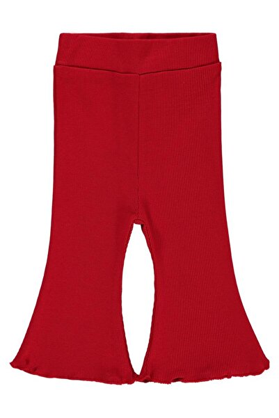 Civil Baby İspanyol Paça 6-18 Ay Tayt - Kırmızı 18-24 Ay