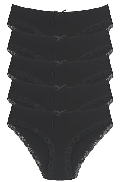 Newlilla Pachet de chiloți pentru femei 1009 Bato Lace Leg 5 piese 1009-v2