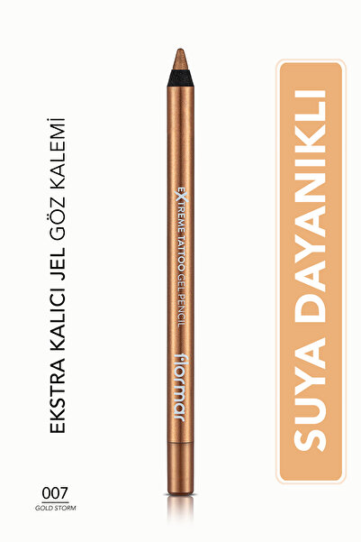 Flormar Extreme Tattoo Gel Pencıl 07 Gold Storm
