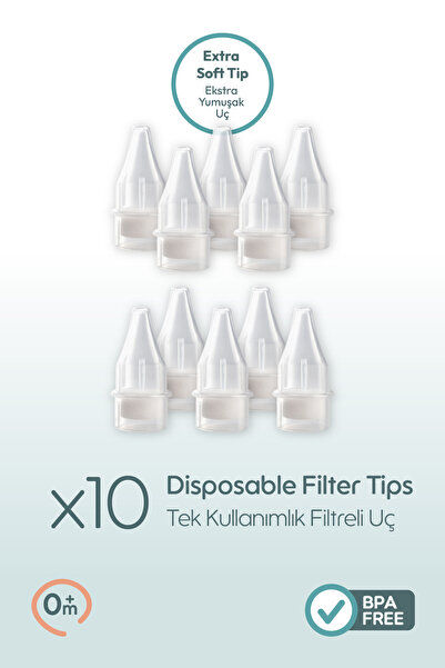 Bemy Baby Burun Aspiratörü Yedek Filtre 10'lu