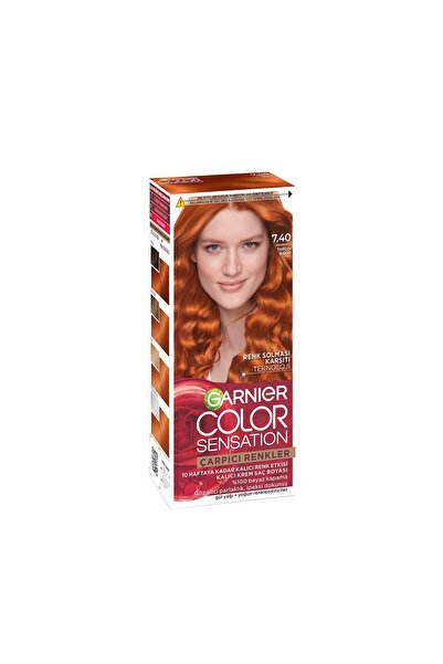 Garnier Color Naturals Saç Boyası 7.40 Tarçın Bakırı (YENİ AMBALAJ)