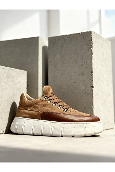 Knack Παπούτσια Casual με ψηλή σόλα 600 Tan