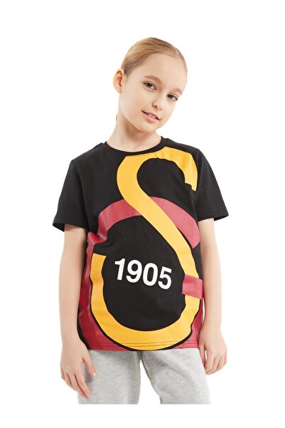 Galatasaray Licensed Large Logo Children's T-Shirt
