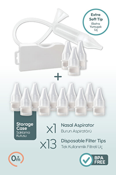 Bemy Baby Nazal Burun Aspiratörü ve Yedek Filtre 10'lu