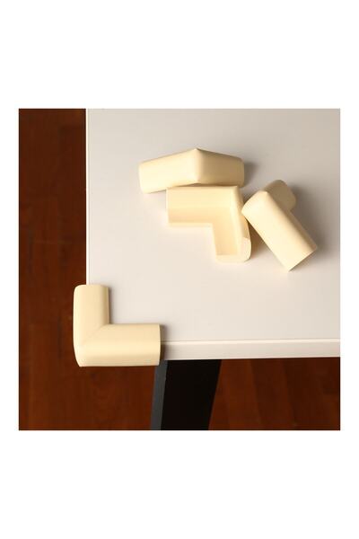 Miningaa 4 Pieces Soft Corner Protector Baby Protection Corner Guards, Furniture Table with Safety Tape, Corner Edge
