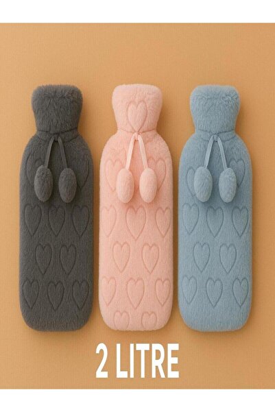 gogidigo aradığın o 1 Adet Premium 2 Litre Peluş Kılıflı Çıkarılabilir Sıcak Su Torbası