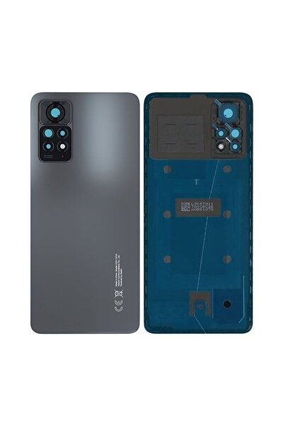 Fodos Redmi Note 11 Pro 4G Uyumlu Arka Pil Batarya Kapağı Kamera Lensli Siyah