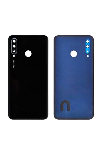 Fodos Huawei P30 Lite Arka Pil Batarya Kapağı Cam Lensli 24mp 64 Gb Mar-lx1m Siyah