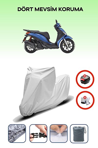 Breen Piaggio Medley S 150 GRAY MOTORCYCLE BRAND REAR BAG UNCOMPATIBLE