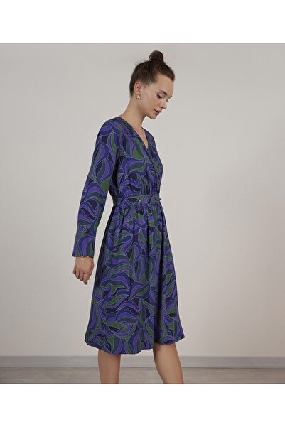 Yargıcı V Yaka Elbise