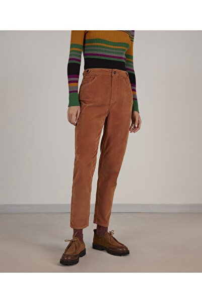 Yargıcı Brit Detaylı Cigarette Fit Denim Pantolon