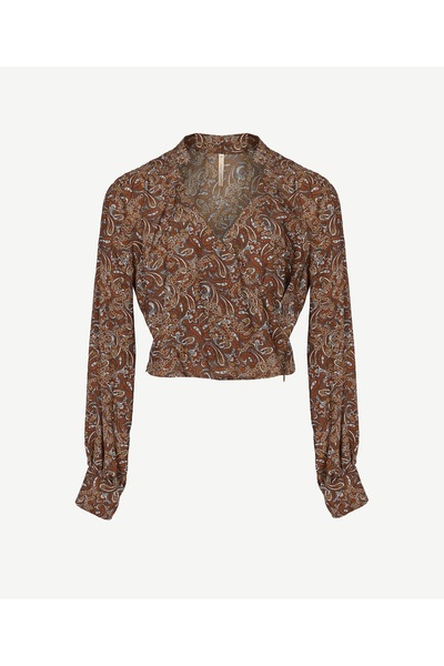 Yargıcı Kruvaze Bluz