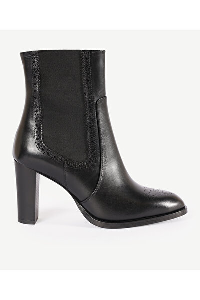 Yargıcı Yumuşak Tabanlı Lastikli Deri Bot