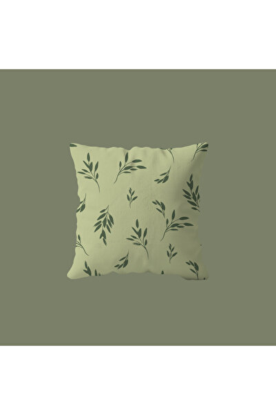 Karma Home Набір чохлів для подушок з 4-ма зеленими ромашками - цифровий друк