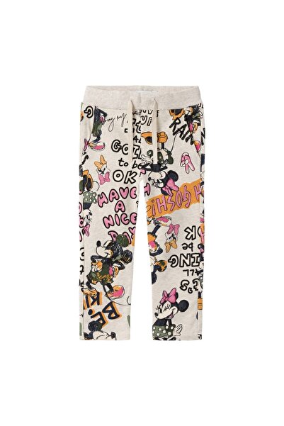 name ıt Name It Disney Beige Girls' Cotton Sweatpants 13221137