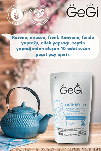 GEGİ Emziren Annelere Özel Karışık Bitki Çayı 2li Ekonomik Pkt