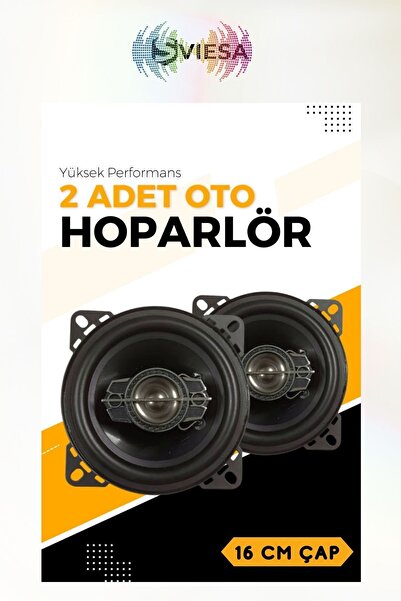 Sviesa 16 Cm Hoparlör 140w Iki Yollu Oto Hoparlörü, 2 Adet