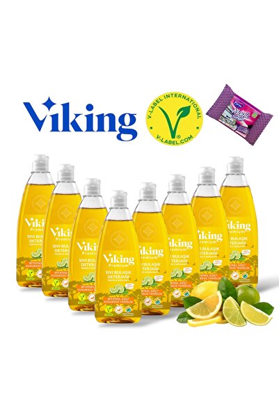 Viking 8 adet Nergis&Bergamot + 1 adet Parex Magic Sünger