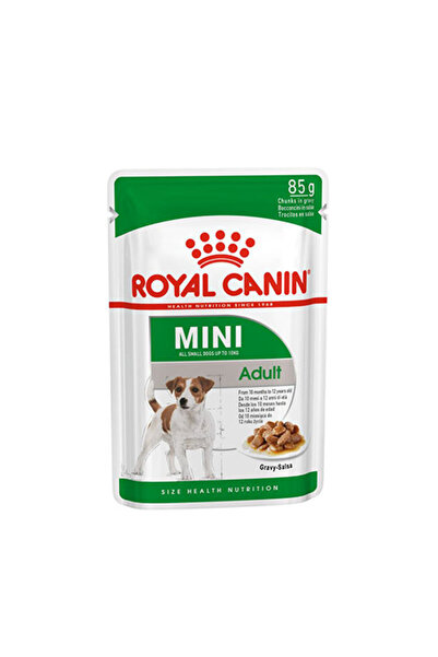 Royal Canin Mini Adult Pouch Yetişkin Köpek Konservesi 6 Adet 85 Gr