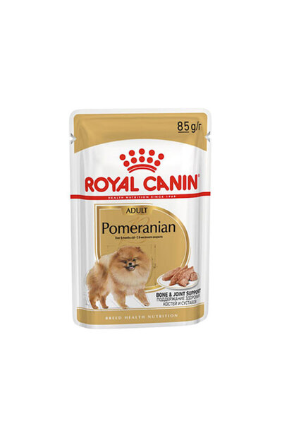Royal Canin Pomeranian Loaf Gravy Pouch Yetişkin Köpek Konservesi 12 Adet 85 Gr