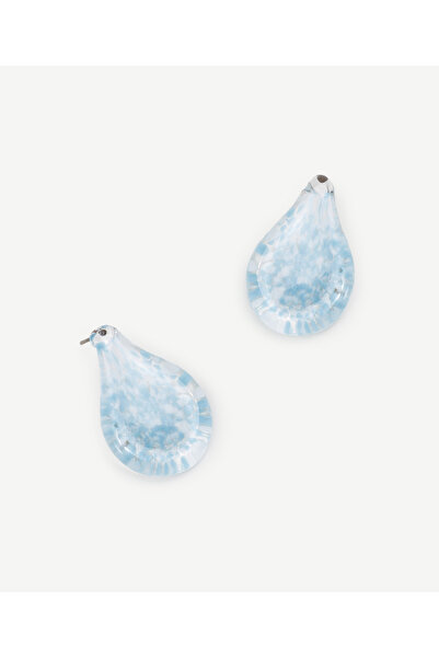 Yargıcı Cam Damla Küpe