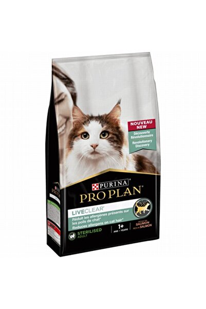 Pro Plan Liveclear Somonlu Alerjen Azaltan Kısırlaştırılmış Kedi Maması 1,4 Kg