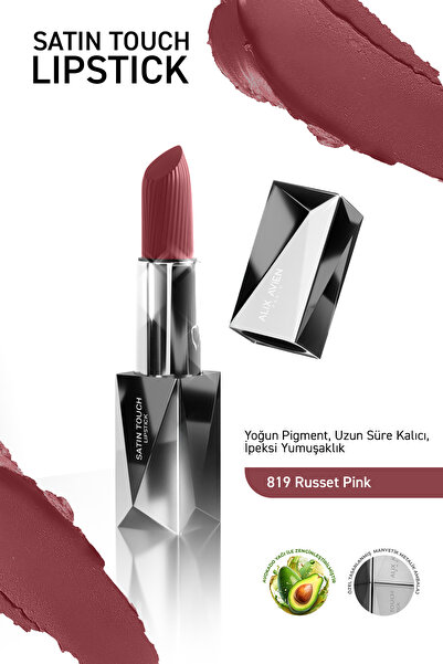 Alix Avien Uzun Süre Kalıcı Nemlendirici Pürüzsüz Etkili Yarı Mat Ruj - Satin...