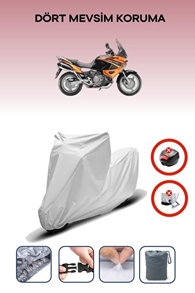 Breen هوندا XL 1000V فاراديرو رمادي دراجة نارية العلامة التجارية حقيبة خلفية ...