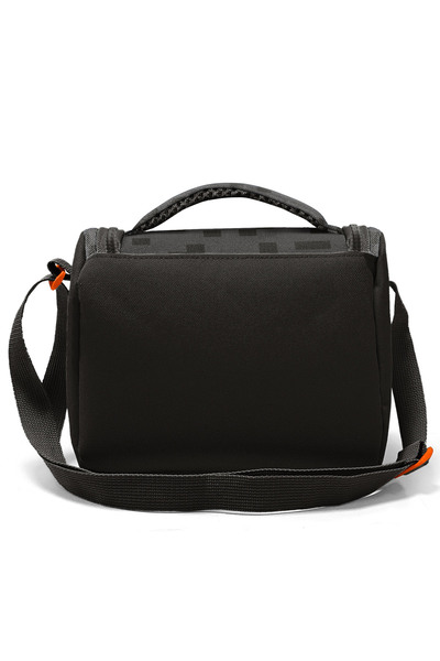 Coral High Kids Black Block Patterned Thermo Lunchbox 22794