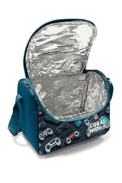 Coral High Παιδικό Nefti Gamer με μοτίβο Thermo Lunch Box 12784