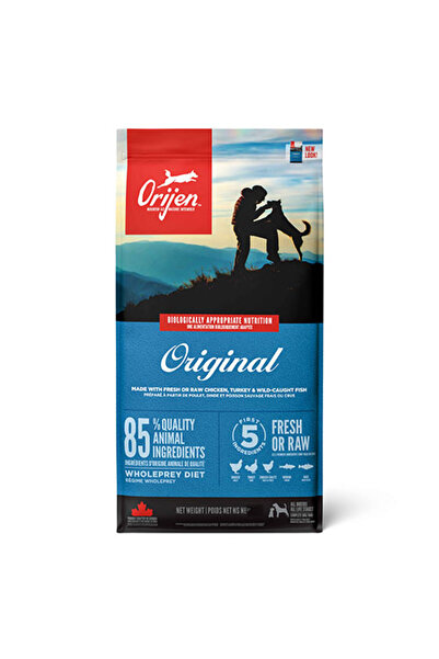 Orijen Original Tahılsız Yetişkin Köpek Maması Tüm Irk ve Yaşam Evreleri 17 Kg