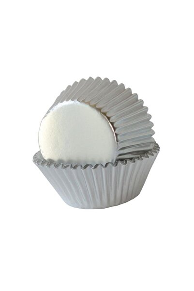 enc MUFFIN KEK KAPSÜLÜ 100 ADET GÜMÜŞ MİNİ