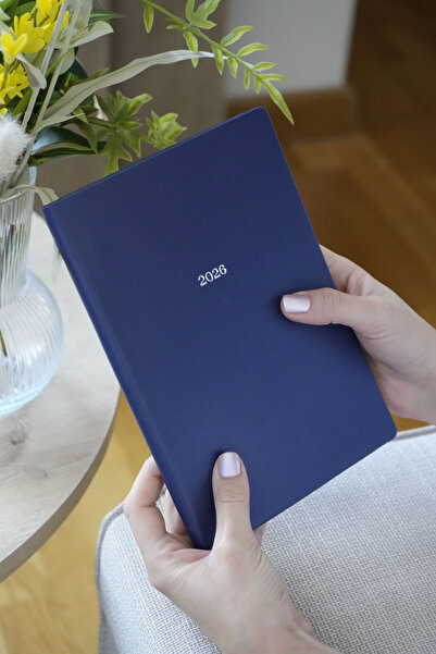 Victoria's Journals Smyth 2026 Haftalık Ajanda A5 (14x21cm) Esnek Kapak Ivory 80 gr.