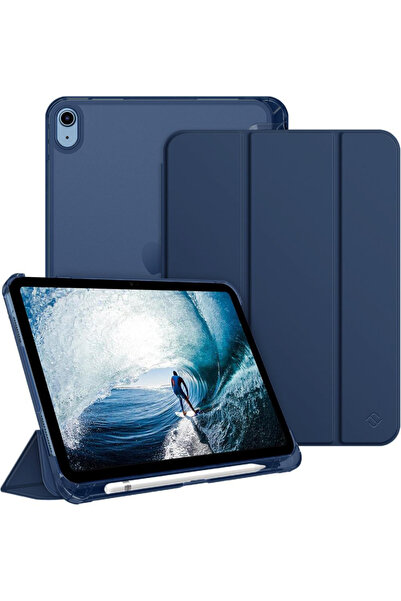 UnDePlus Apple Ipad Air 11inç M2/m3 2025-2024 Uyumlu Kılıf Pu Deri Smart Standlı Case 2025-2024