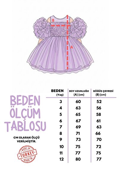 Mnk Baby&Kids Şifon Robalı Ponpon Kol Pul Payetli Kız Çocuk Kabarık Etek Tütülü Abiye SİYAH