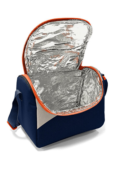 Coral High Kids Navy Blue Dark Gray Beige Colored Thermo Lunchbox 22793