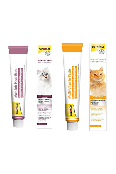 Gimcat Kedi Macunu Malt Soft 100 Gr + Multiviamin 100 Gr