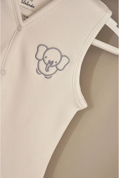 Lilalinda Baby/Child Vest 100% Cotton with Embroidery Detail