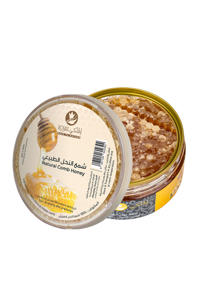 Al Malaky Royal عسل الزهور الملكي الخام - 100% نقي، طبيعي، بدون إضافات أو مواد حافظة - 200 جرام